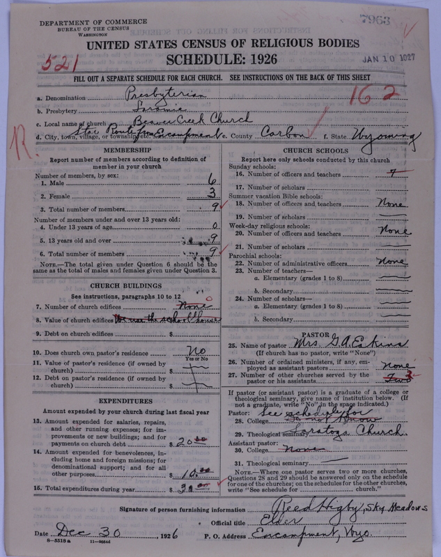 Scan of Presbyterian Church in the United States of America: 7963