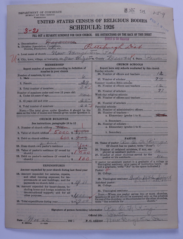 Scan of Church of the Nazarene: 91