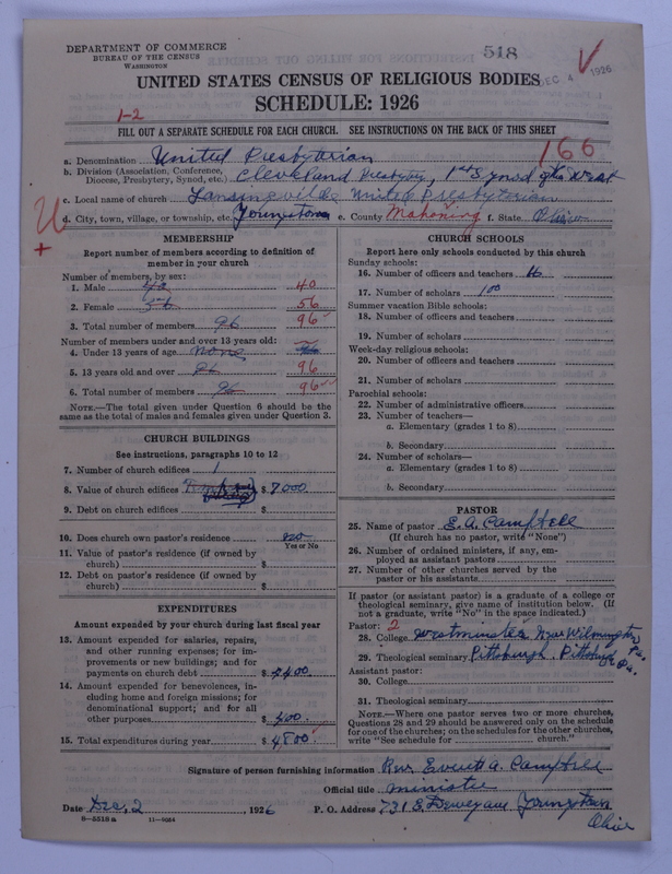 Scan of United Presbyterian Church of North America: 518