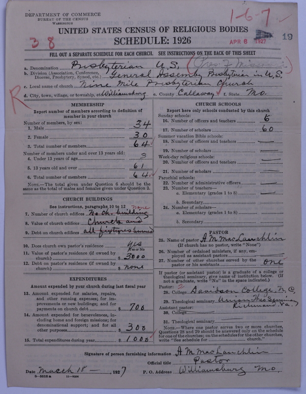 Scan of Presbyterian Church in the United States: 19