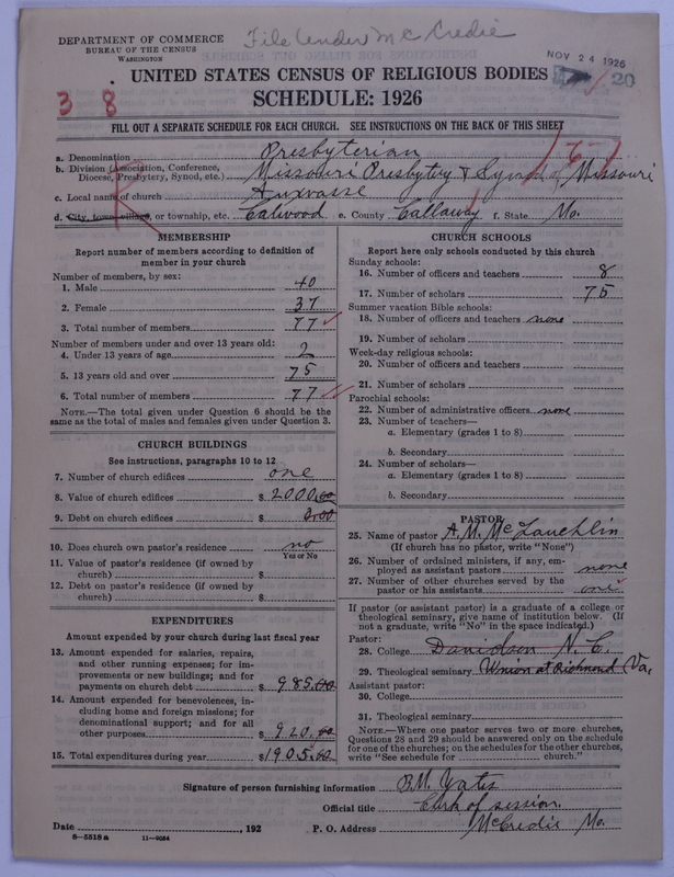Scan of Presbyterian Church in the United States: 20