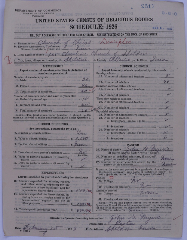 Scan of Disciples of Christ: 2317