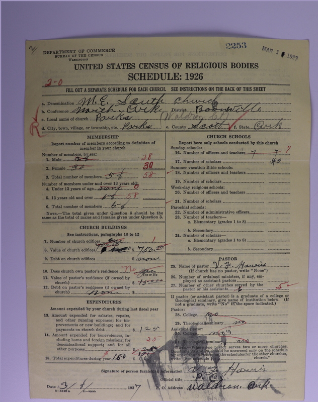 Scan of Methodist Episcopal Church, South: 2253