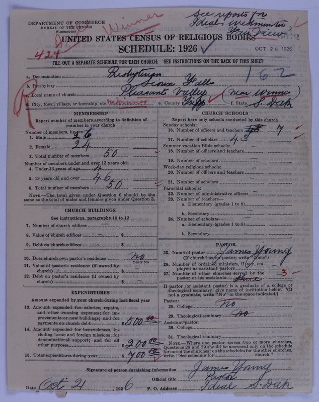 Scan of Presbyterian Church in the United States of America: 5672