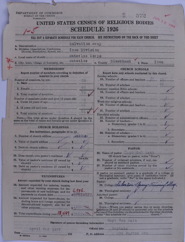 Scan of Salvation Army: 572