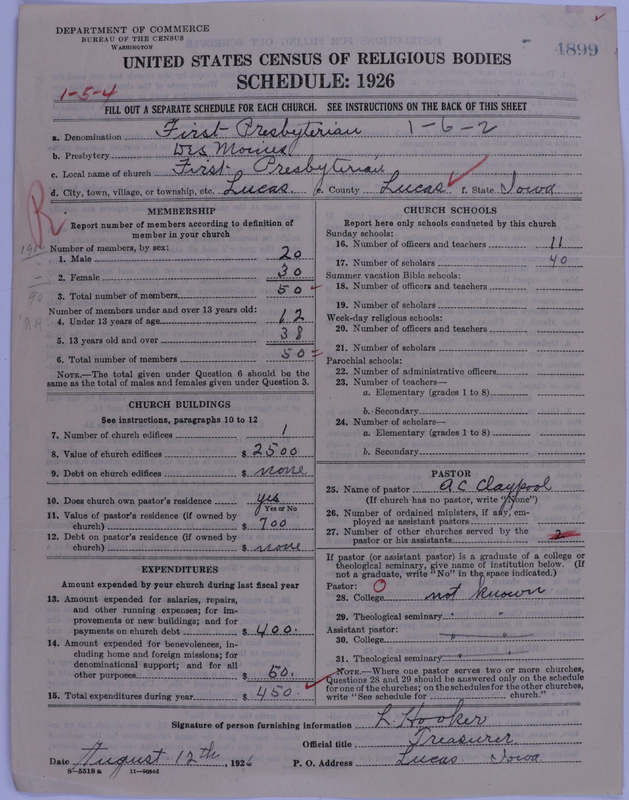 Scan of Presbyterian Church in the United States of America: 4899