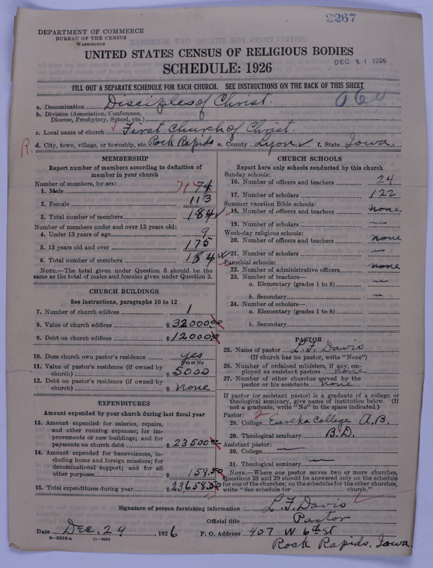 Scan of Disciples of Christ: 2267
