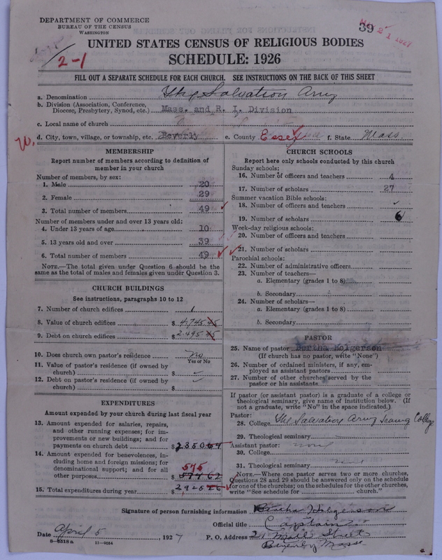 Scan of Salvation Army: 39