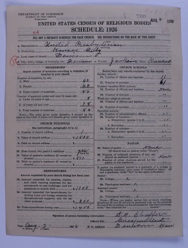 Scan of United Presbyterian Church of North America: 760