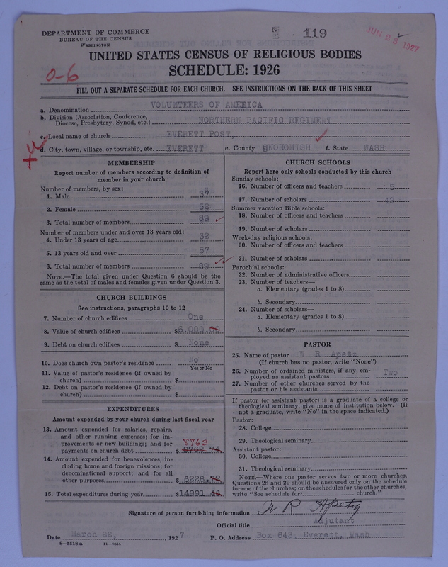 Scan of Volunteers of America: 119