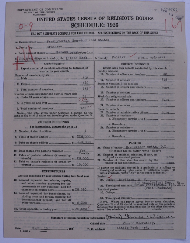 Scan of Presbyterian Church in the United States: 2903