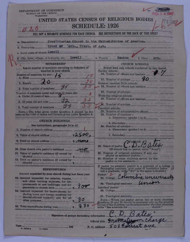 Scan of Presbyterian Church in the United States of America: 7195