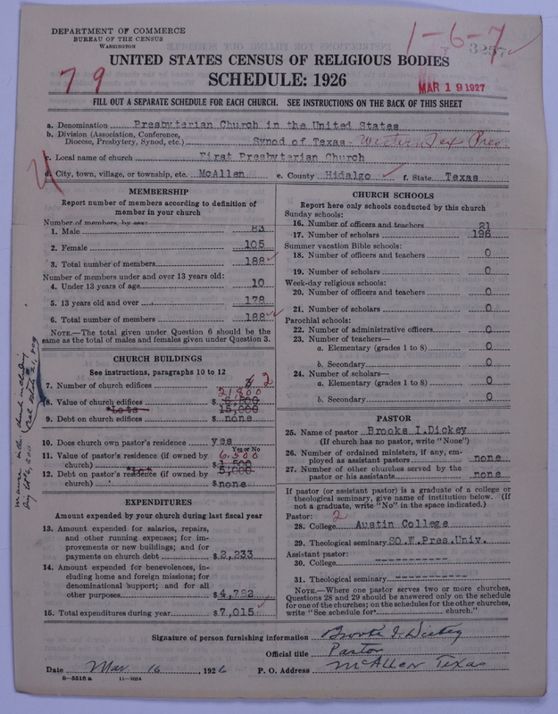 Scan of Presbyterian Church in the United States: 3257