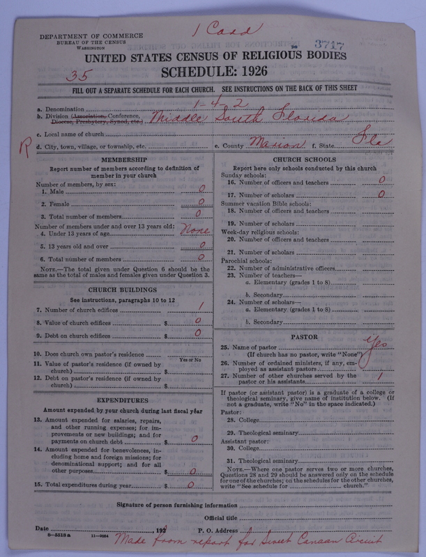 Scan of African Methodist Episcopal Church: 3717