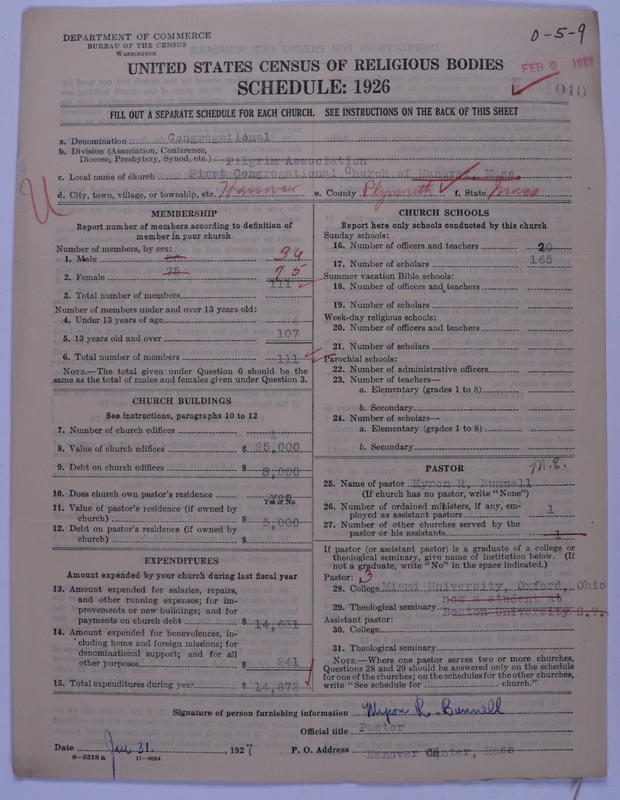 Scan of Congregational Churches: 1010