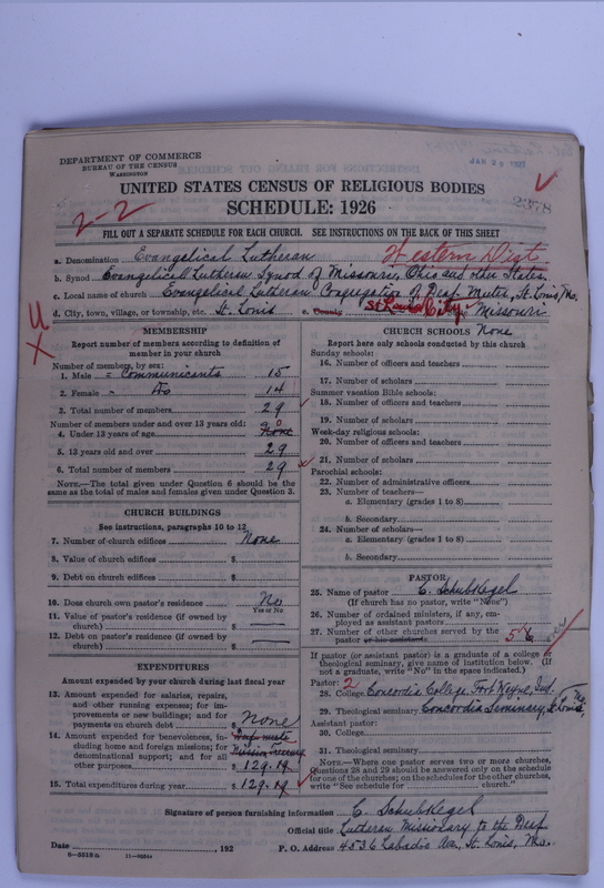 Scan of Evangelical Lutheran Synodical Conference of America: Evangelical Lutheran Synod of Missouri, Ohio, and Other States: 2378