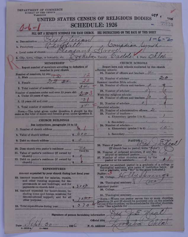 Scan of Presbyterian Church in the United States of America: 7324