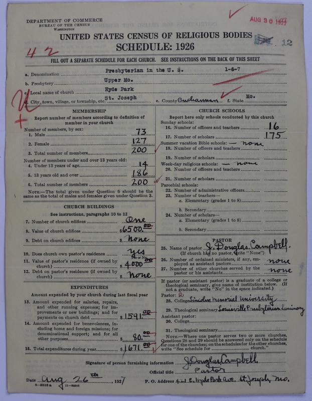 Scan of Presbyterian Church in the United States: 12
