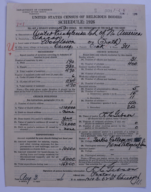 Scan of United Presbyterian Church of North America: 591