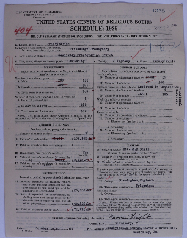 Scan of Presbyterian Church in the United States of America: 1355