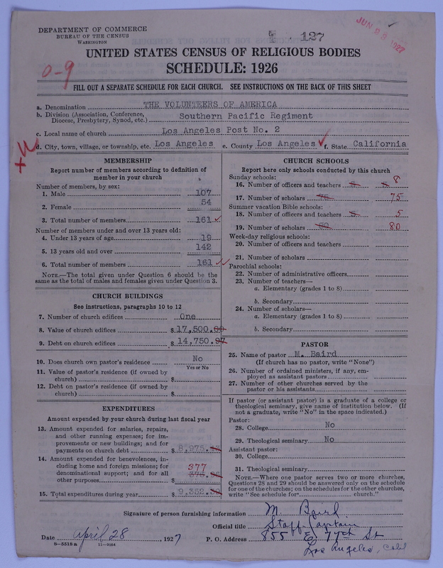 Scan of Volunteers of America: 127
