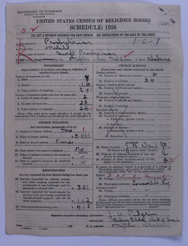 Scan of Presbyterian Church in the United States: 2326