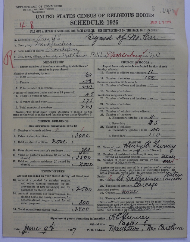 Scan of Presbyterian Church in the United States: 1061