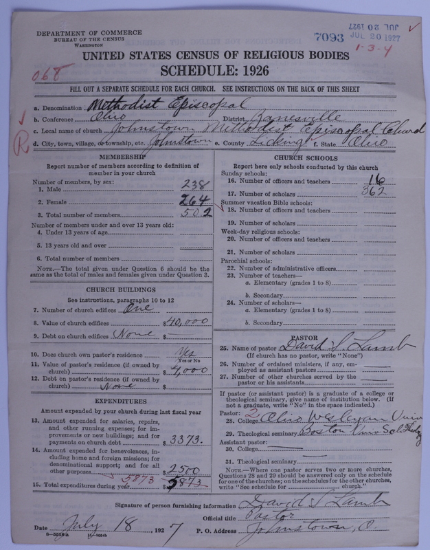 Scan of Methodist Episcopal Church: 7093