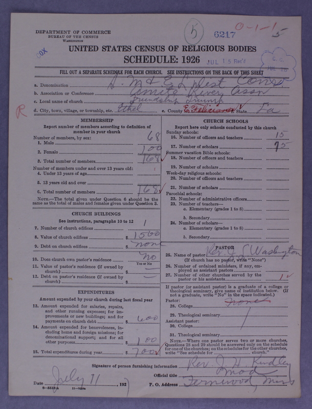 Scan of Negro Baptists: 6217
