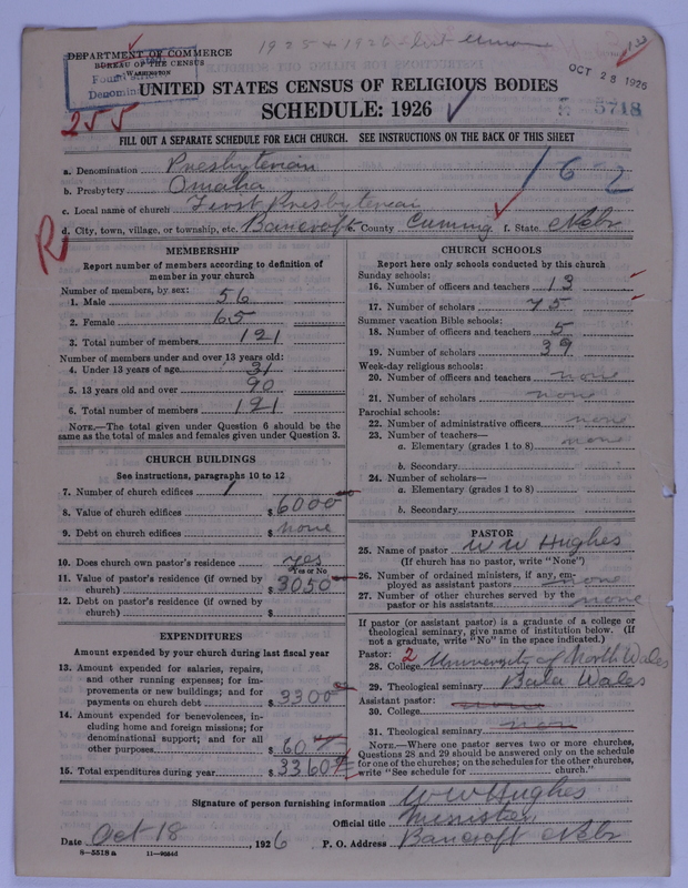 Scan of Presbyterian Church in the United States of America: 5718
