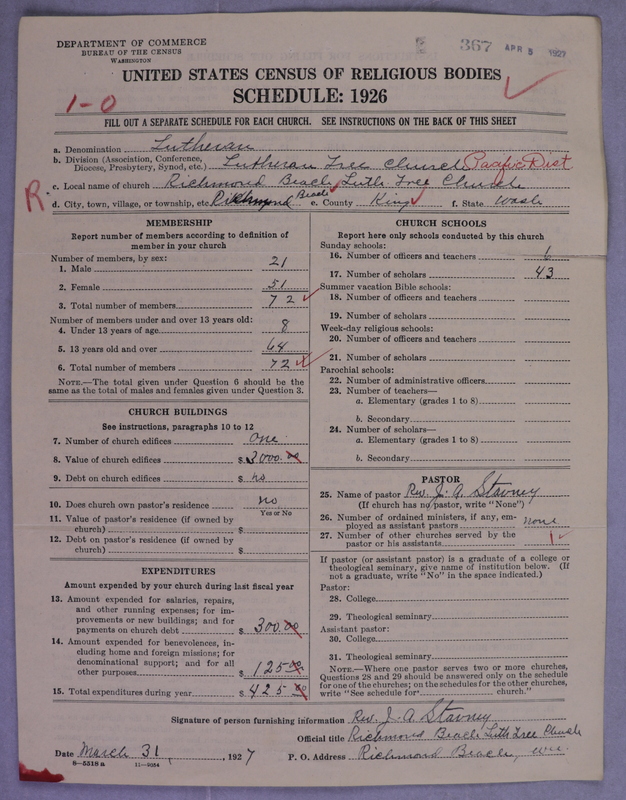 Scan of Lutheran Free Church: 367