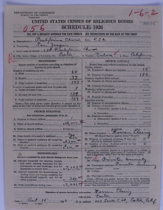 Scan of Presbyterian Church in the United States of America: 8894