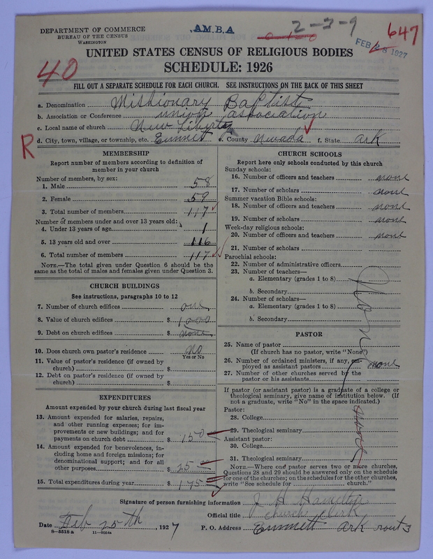 Scan of Landmark Baptist of America: 647