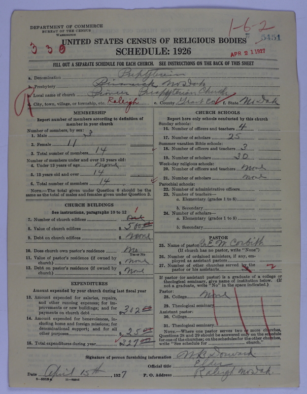 Scan of Presbyterian Church in the United States of America: 5451