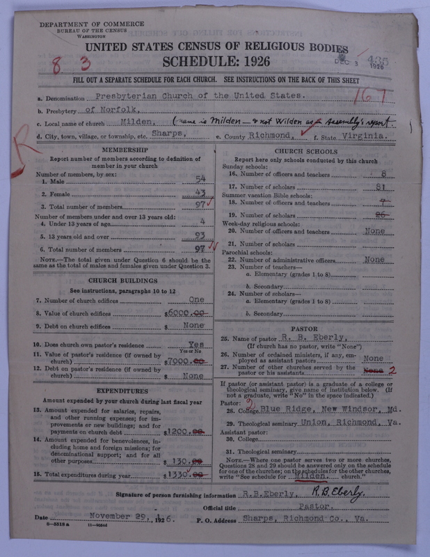 Scan of Presbyterian Church in the United States: 435