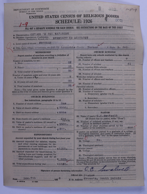 Scan of Church of the Nazarene: 572