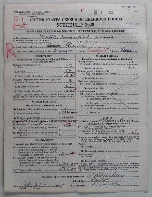 Scan of Evangelical Congregational Church: 32