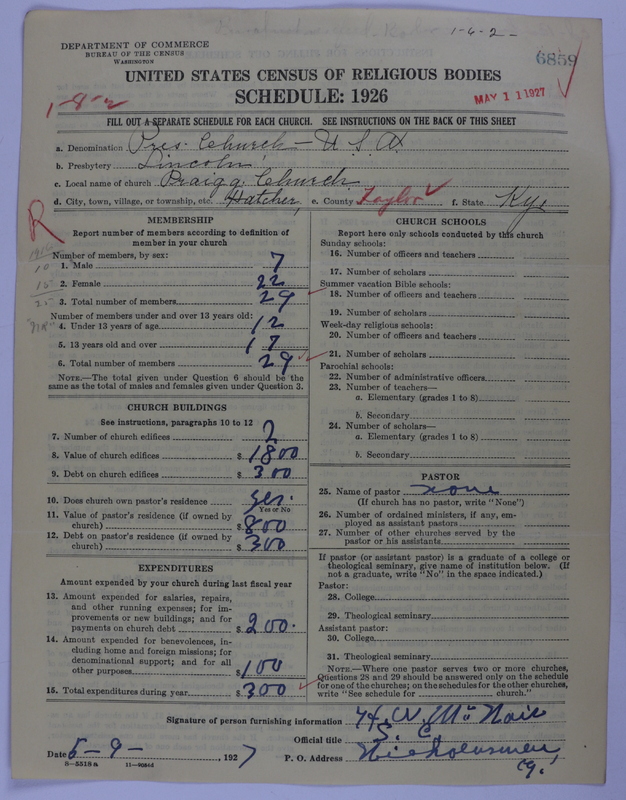 Scan of Presbyterian Church in the United States of America: 6859