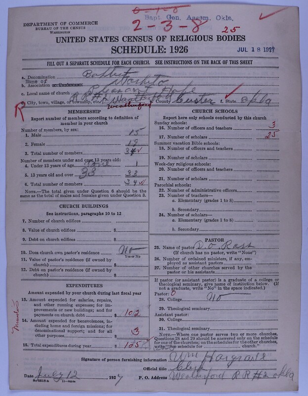 Scan of Missionary Baptist General Assembly of Oklahoma: 25
