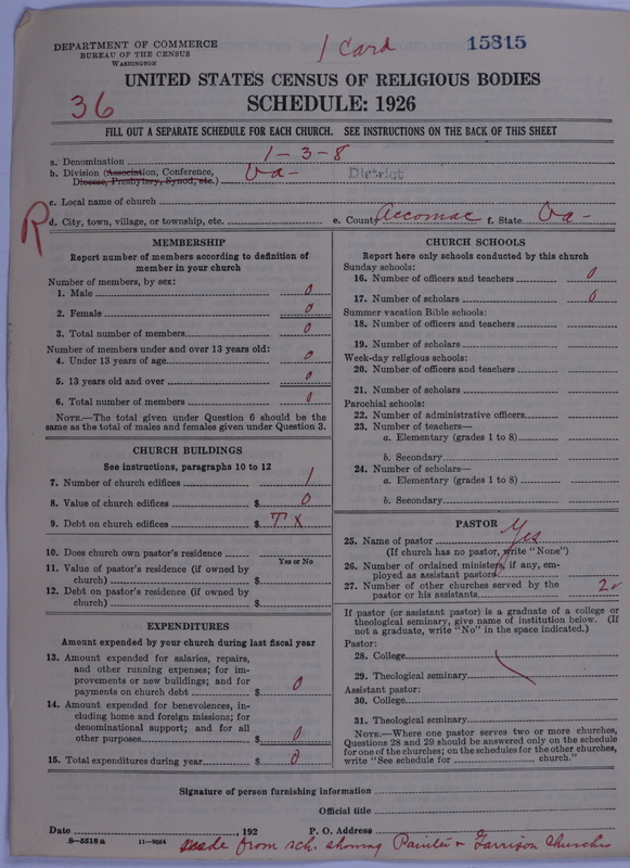 Scan of Methodist Episcopal Church, South: 15815