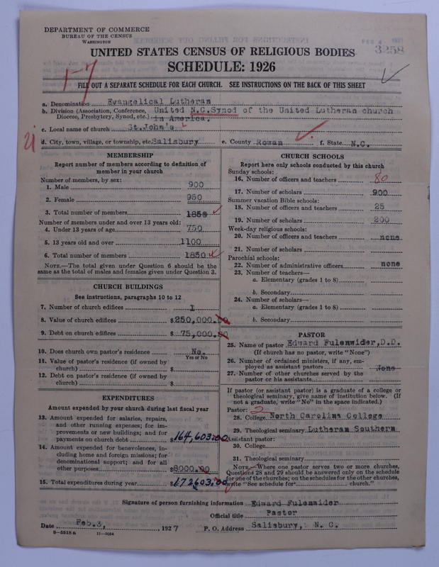 Scan of United Lutheran Church in America: 3258