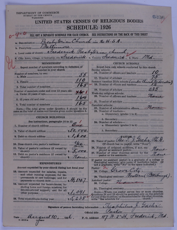 Scan of Presbyterian Church in the United States of America: 6236