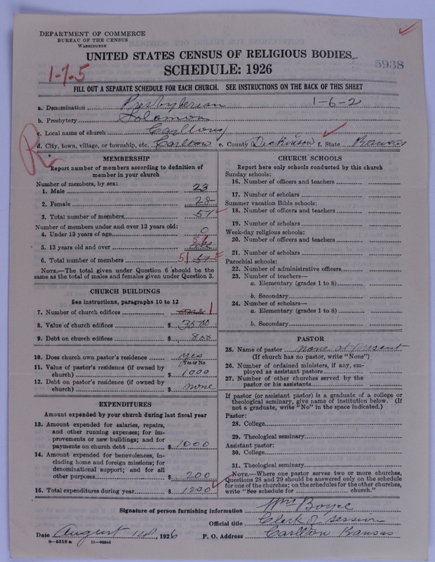 Scan of Presbyterian Church in the United States of America: 5938