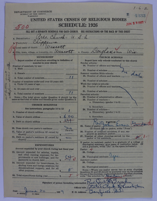 Scan of Presbyterian Church in the United States of America: 4232