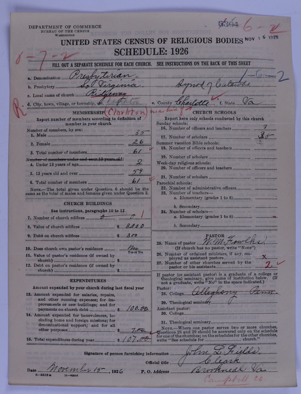 Scan of Presbyterian Church in the United States of America: 6304
