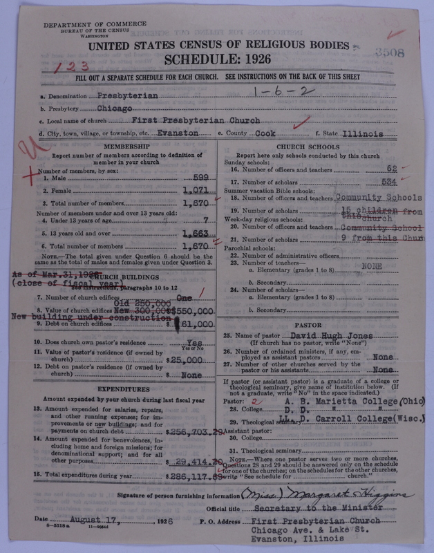 Scan of Presbyterian Church in the United States of America: 3508