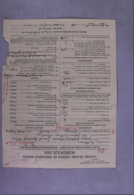 Scan of Synod of the Reformed Presbyterian Church of North America: 729