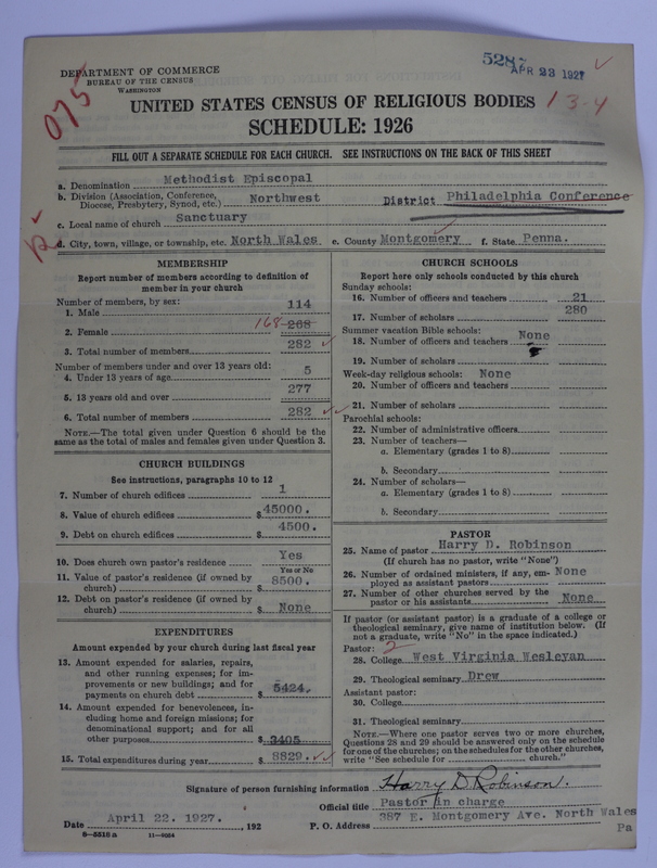 Scan of Methodist Episcopal Church: 5287
