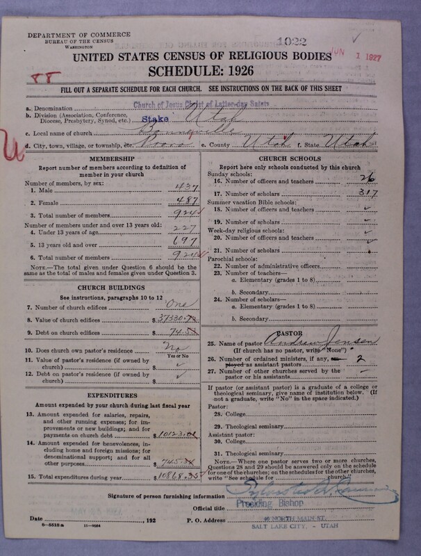 Scan of Church of Jesus Christ of Latter-day Saints: 1022