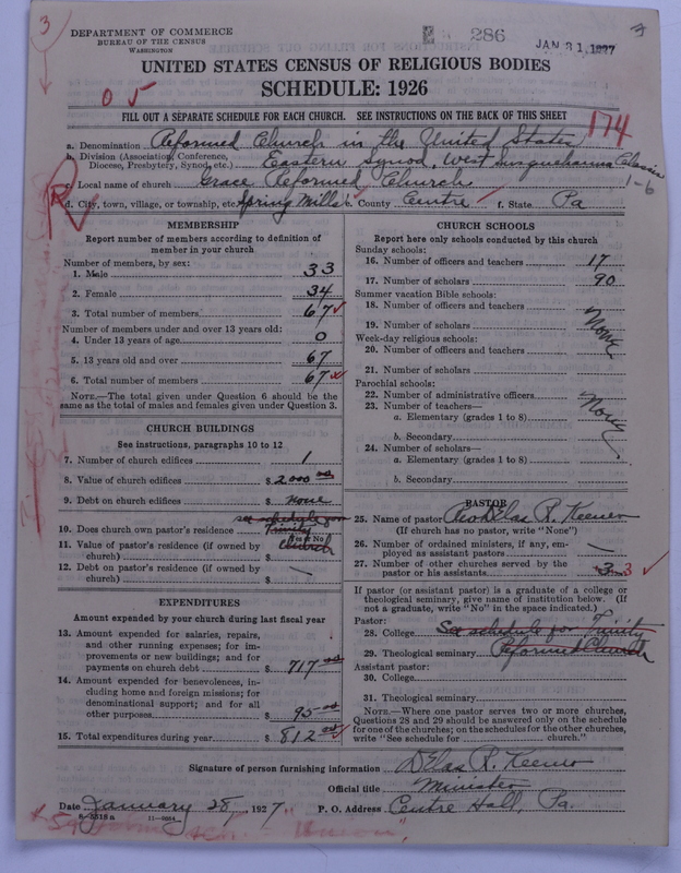 Scan of Reformed Church in the United States: 286